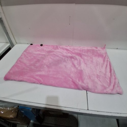 ELECTRIC HEATED SHAWL WRAP - 37" X 24" - PINK image 2