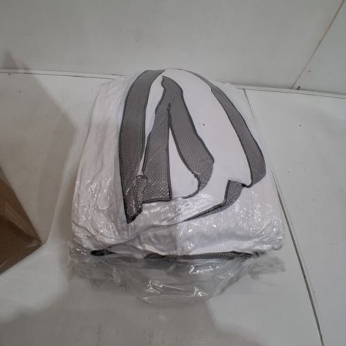 LOVINGLEASHES SOFT MATTRESS TOPPER - FULL SIZE - WHITE / GREY image 3