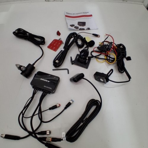 INNOVV K7 MOTORCYCLE FRONT AND REAR DASH CAMERA, GPS, COMPANION APP, AND EIS ANTI-SHAKE - 2K QHD - BLACK (MODEL: K7) image 3