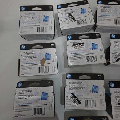 10 *EXPIRED* ASSORTED HP 950/950XL INK CARTRIDGES FOR SELECT OFFICEJET AND OFFICEJET PRO PRINTERS - HIGH YIELD AND STANDARD BLACK (MODEL: CN049AN/CN045AN) image 3