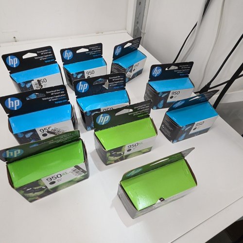 10 *EXPIRED* ASSORTED HP 950/950XL INK CARTRIDGES FOR SELECT OFFICEJET AND OFFICEJET PRO PRINTERS - HIGH YIELD AND STANDARD BLACK (MODEL: CN049AN/CN045AN) image 7