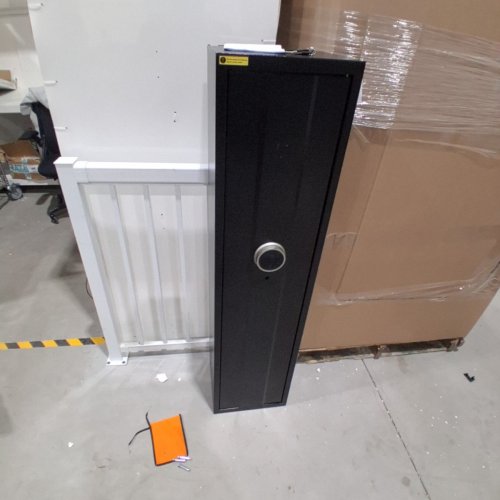 KEDABUBU HEAVY DUTY STEEL LONG GUN SAFE WITH DIGITAL LOCK AND KEY, HOLDS 6-10 GUNS - 57" X 14" X 12" - BLACK - (MODEL: KD-GS-01) image 3