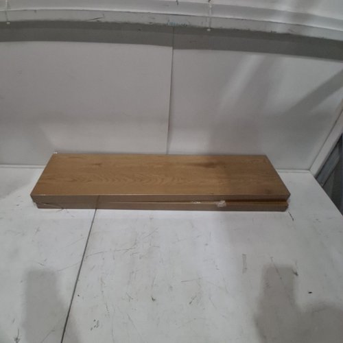 2PK WALL MOUNTED FLOATING SHELF - 35" X 9" - ASHY OAK image 2
