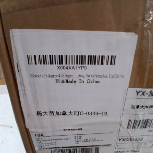 METAL ANGLE BRACKETS - 15 DEGREE / 75 DEGREE / 4" - BLACK image 2