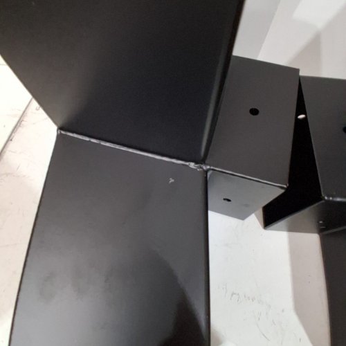 METAL ANGLE BRACKETS - 15 DEGREE / 75 DEGREE / 4" - BLACK image 4