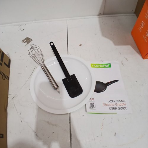 NUTRICHEF ELECTRIC GRIDDLE - 8" - BLACK (MODEL: AZPKCRM08) image 6