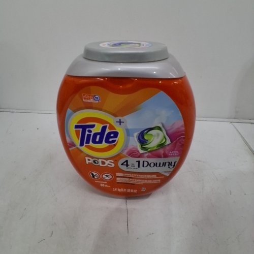 83PK TIDE DOWNY 4-IN-1 LAUNDRY DETERGENT PODS - APRIL FRESH image 2