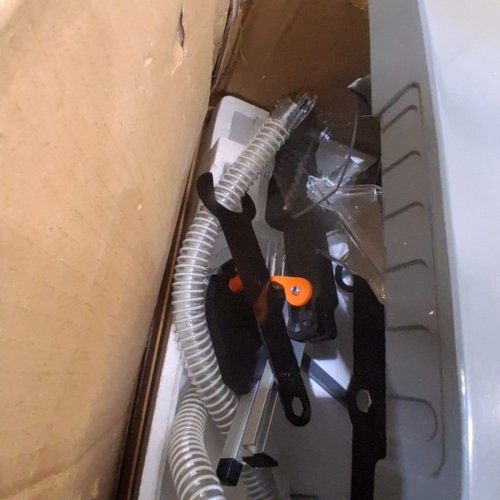 DOVAMAN PORTABLE EXTENDING DUSTLESS TABLE SAW - 8.5" BLADE, 19" MAX EXTENSION, 5000RPM - GREY/BLACK - (MODEL: DTS02M) image 8
