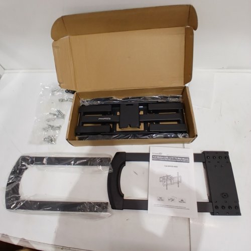 PRIMECABLES FULL MOTION LED LCD TV WALL MOUNT - 37" - 80"; 60 KG / 132 LBS - BLACK (MODEL: CAB-QFA38-466C) image 4
