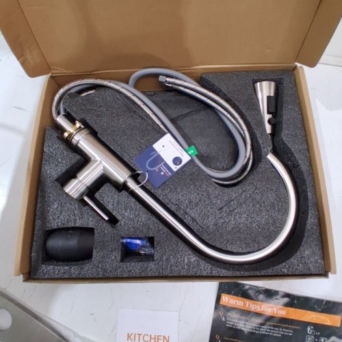 APPASO KITCHEN FAUCET - BRUSHED NICKEL image 3