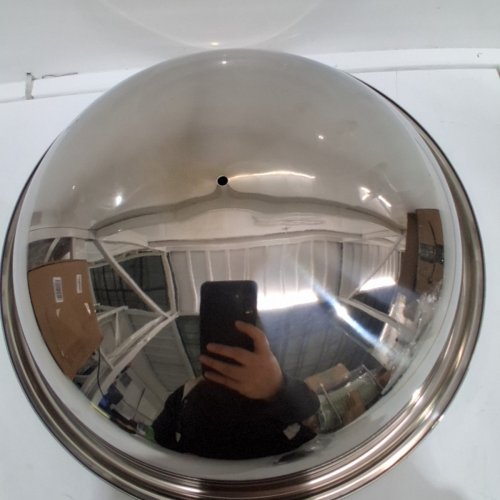 ROUND STAINLESS STEEL COOKING LID - 14.17" - SILVER image 3