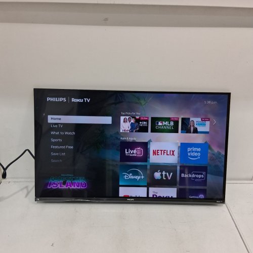 PHILIPS 7600 SERIES FULL HD QLED ROKU TV - 32" - BLACK - (MODEL: 32PQF7676/F6) image 2