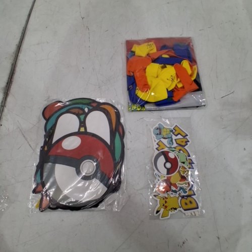 POKEMON BIRTHDAY PARTY BANNER DECORATION SET - ASSORTED image 3