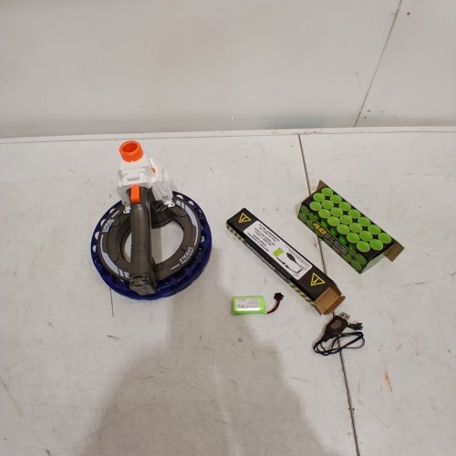 ZING SPIRAL POWER POPPER WITH 40 BALLS - BLUE/ WHITE/ORANGE (ITEM: 1785044) image 2