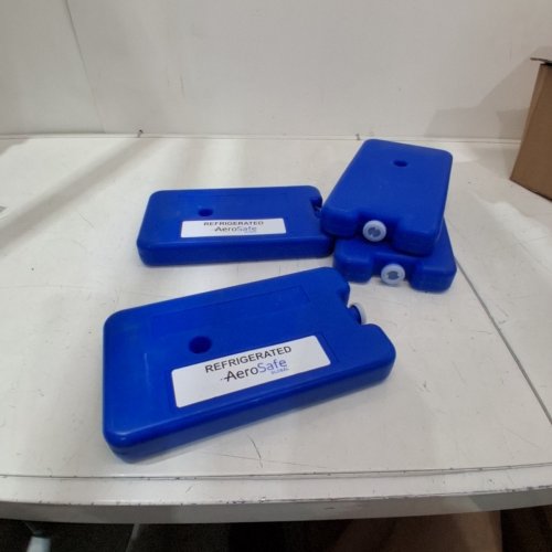 4 AMERICAN AEROGEL AEROSAFE ICE PACKS 10.5"X6" - BLUE image 2