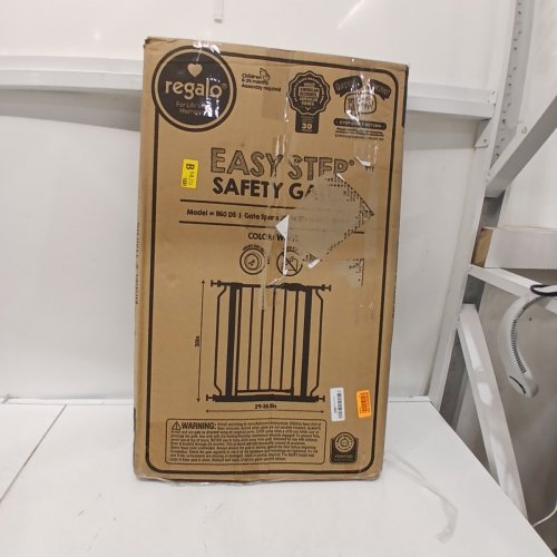 REGALO EASY STEP SAFETY GATE - 29"- 38.5" - WHITE (MODEL : 1160-DS) image 3
