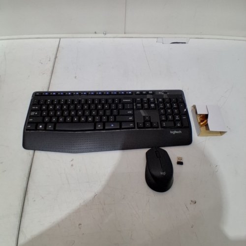 LOGITECH COMFORT WIRELESS COMBO FULL SIZE KEYBOARD WITH MOUSE - BLACK (MODEL: MK345) image 3