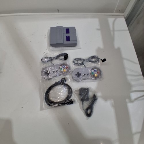 CLASSIC EDITION SUPER RETRO GAME CONSOLE SYSTEM - WITH BUILT IN 821 GAMES, PLUG AND PLAY - GREY (MODEL: SN-02) image 2