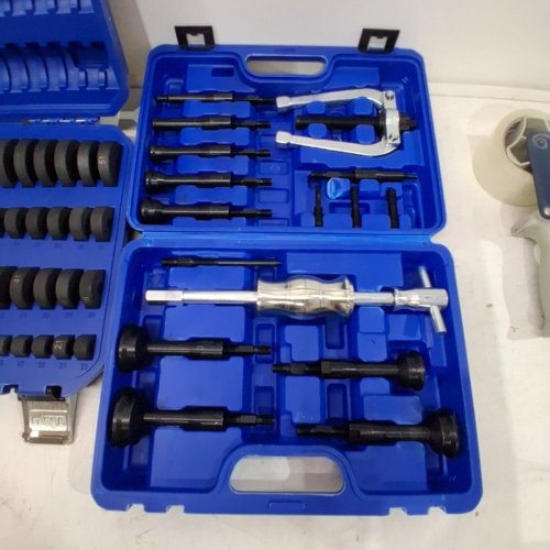 OMT 2 IN 1 BLIND HOLE BEARING PULLER & BUSHING PRESS KIT - BLUE (MODEL:FBABJS165200) image 4