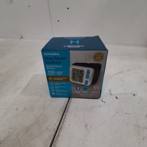 HOMEDICS BLUETOOTH WRIST CUFF BLOOD PRESSURE MONITOR (MODEL: BPW-800BT-WT) image 3