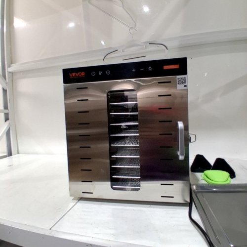 VEVOR DIGITAL 10-TRAY FOOD DEHYDRATOR - 86° TO 194°F - STAINLESS STEEL (MODEL: SS-10X) image 5