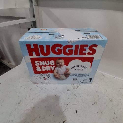 208PK HUGGIES SNUG & DRY DIAPERS - SIZE: 1 (8 LBS TO 14 LBS) - DISNEY image 2