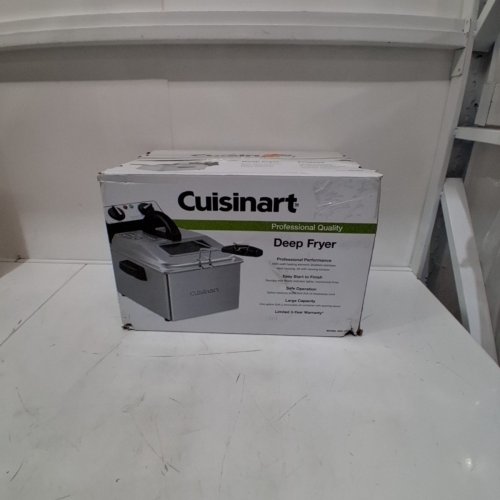 CUISINART 4-QUART 1800 WATT DEEP FRYER - STAINLESS STEEL - (CDF-250C) image 4