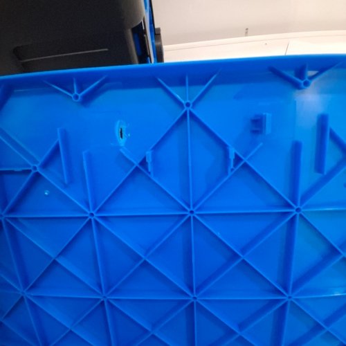 BIOS LIVING FOLDING STORAGE BASKET - BLUE AND BLACK (MODEL: KA536) image 5
