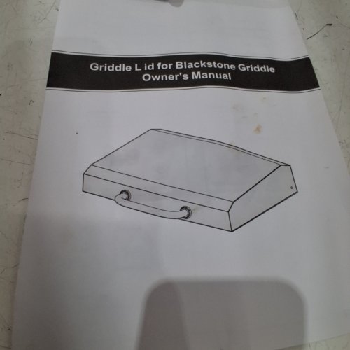 GRIDDLE LID FOR BLACKSTONE GRIDDLE - 30" - BLACK image 2