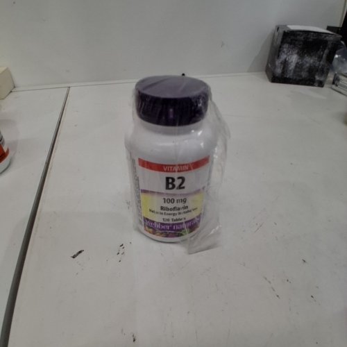 ( 120 TABS) WEBBER NATURALS VITAMIN B2 RIBOFLAVIN SUPPLEMENT - 100 MG image 2