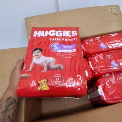 168PK HUGGIES DISNEY LITTLE MOVERS BABY DIAPERS - SIZE 3 - MICKY MOUSE(16-28LBS) image 3