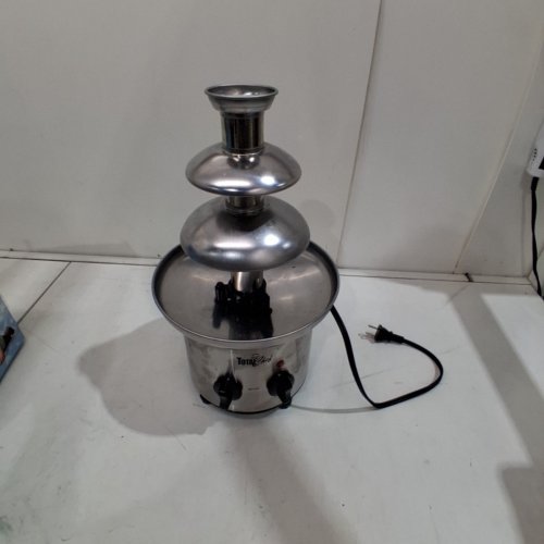 TOTAL CHEF 3-TIER ELECTRIC CHOCOLATE FOUNTAIN - STAINLESS STEEL - (MODEL: TCCFS-02) image 4