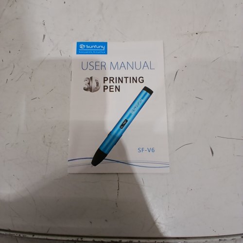 SUNFUNY 3D PRINTING PEN WITH OLED SCREEN - BLUE (MODEL: SF-V6) image 4