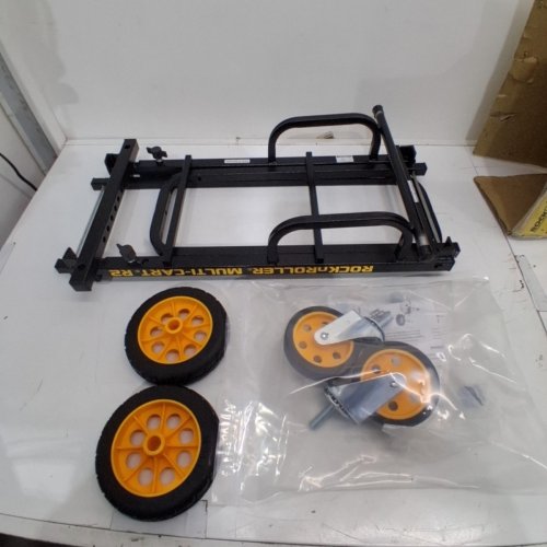 ROCK-N-ROLLER 8-IN-1 FOLDING MICRO CART - 350 LBS CAPACITY/ ADUSTS FROM 26" - 39" - BLACK (MODEL#: R2RT-BL) image 2