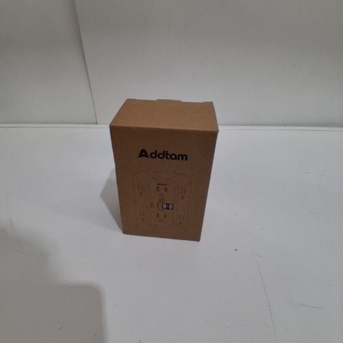 ADDTAM USB WALL TAP POWER STRIP - 10 PORTS - BLACK (MODEL: AD5110) image 4