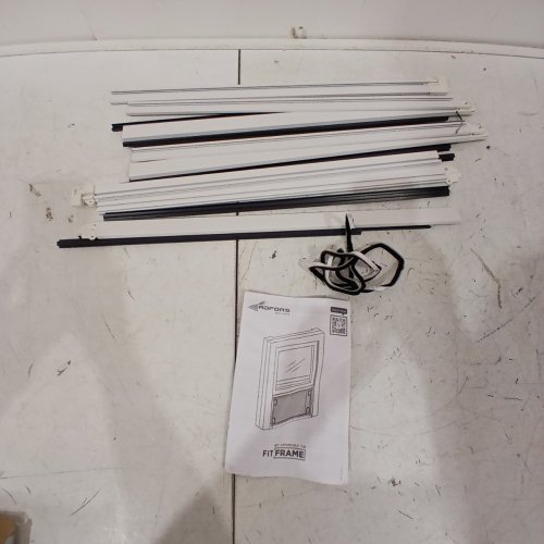 ADFORS FITFRAME METAL WINDOW FRAME AND SCREEN MESH REPLACEMENT KIT - 22.3" - 38" - WHITE (MODEL: FCS11316-U) image 2