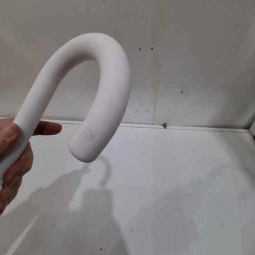 THE WEATHER STATION BUBBLE DOME CLEAR UMBRELLA - 52" ARC - WHITE (MODEL: WS510-WHITE) image 3