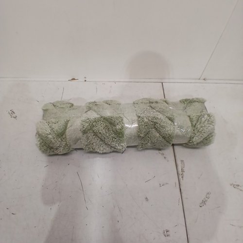 RIVIERA HOME CHEVRON BATHMAT - 22" X 36" - GREEN/GREY (MODEL: 2806641) image 4