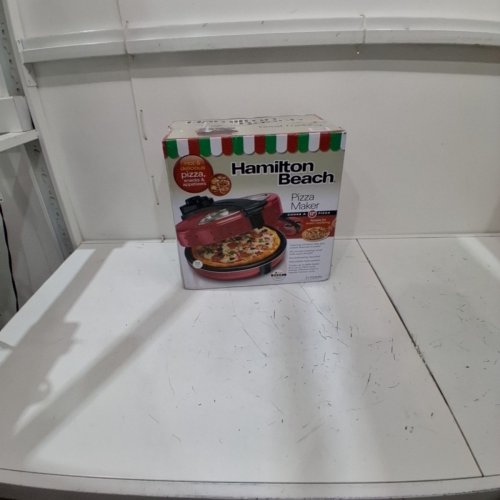 HAMILTON BEACH ROTATING PIZZA MAKER - 12" - RED (MODEL: 31700) image 5