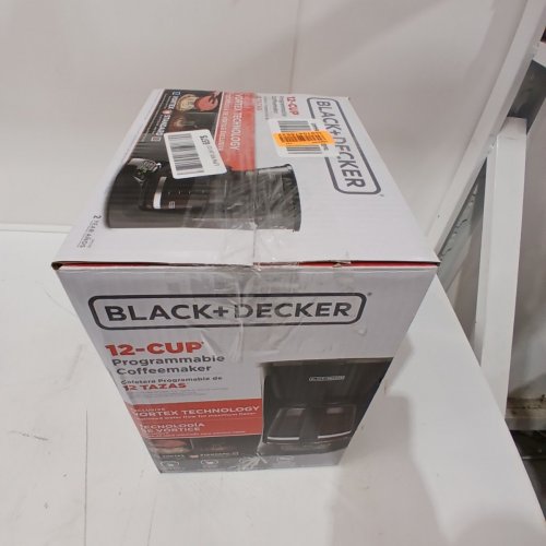 BLACK+DECKER PROGRAMMABLE COFFEEMAKER - UPTO 12-CUPS- BLACK (MODEL: CM1110BC-1) image 7