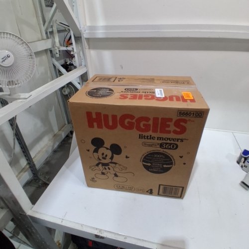 144PK HUGGIES LITTLE MOVERS DIAPERS, SIZE 4 image 3