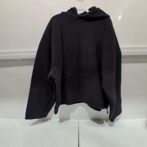 GAP X YEEZY POLAR FLEECE HOODIE - EXTRA SMALL - CHARCOAL GREY image 2