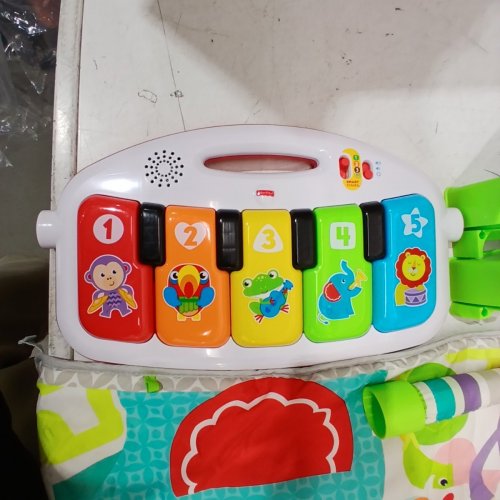 FISHER-PRICE DELUXE KICK & PLAY PIANO GYM & MARACAS (MODEL: GDD08) image 5