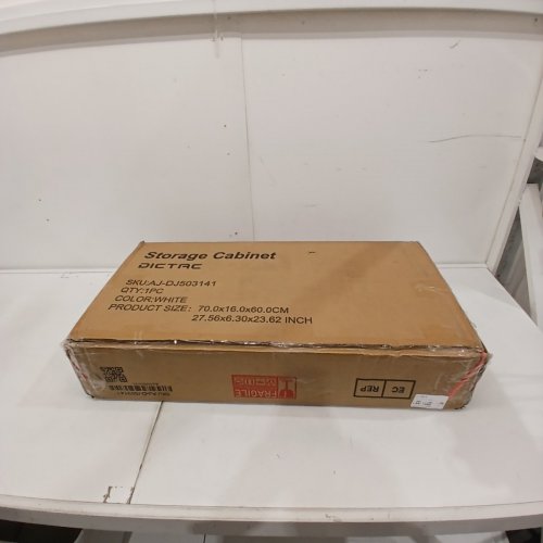 DICTAC BATHROOM MEDICINE CABINET WITH MIRROR AND LED LIGHT - 28" X 24" X 7" - WHITE (MODEL: AJ-DJ503141) image 5