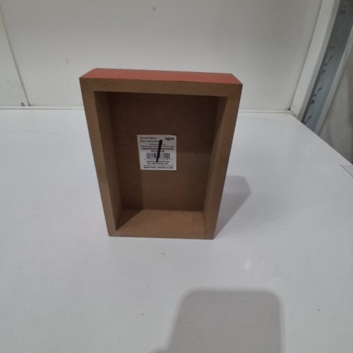 ACCENT DECOR SQUIRREL SHADOW BOX DECOR -7" - RED / BROWN image 3