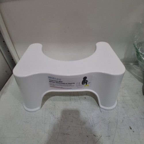 BIOS LIVING TOILET FOOT REST FOR CORRECT TOILET POSTURE - WHITE (MODEL: 59063) image 2