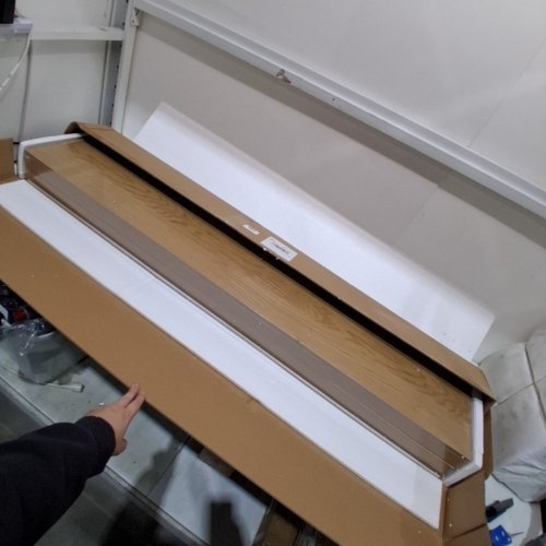 2PK VIVELOVE FLOATING SHELVES WITH INVISIBLE BRACKETS - 55" - OAK image 3