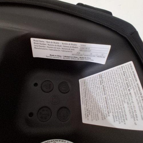 DIONO SOLANA 2 LATCH FORWARD FACING BACKLESS BOOSTER SEAT - 40LBS TO 120LBS - UP TO 63" - BLACK - (MODEL: ‎SOLANA2LATCH) image 2
