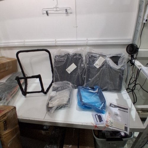 HOMCOM MESH OFFICE CHAIR - BLACK (MODEL: 921-828V00BK) image 2