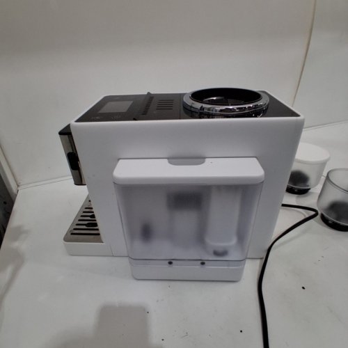 DE'LONGHI RIVELIA AUTOMATIC ESPRESSO MACHINE WITH GRINDER AND MILK FROTHER - ALL-IN-ONE COFFEE MAKER - WHITE - (MODEL: EXAM44055W) image 7